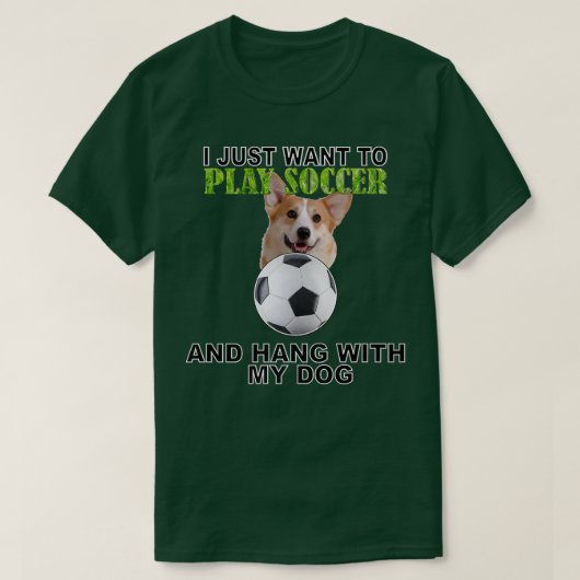 遊つるサッW犬のウェルシュコーギー1117 Tシャツ (デザイン正面)
