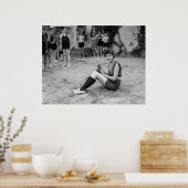 遊とポッサム， 1922 ポスター (キッチン)