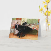 遊のはかりで測よ絵を描、カール・ラルソン カード (黄色い花)