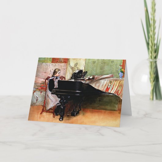 遊のはかりで測よ絵を描、カール・ラルソン カード (正面)