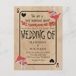 遊のカ熱狂するードマ結婚ッシュルーム シーズンポストカード