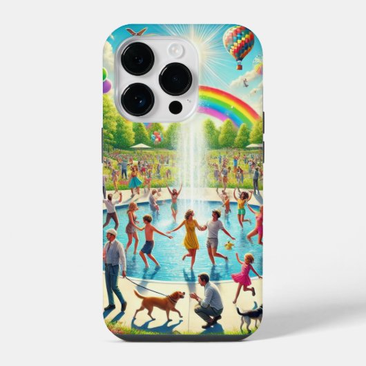 遊のグループスタイル- iPhone iPhoneケース (裏面)