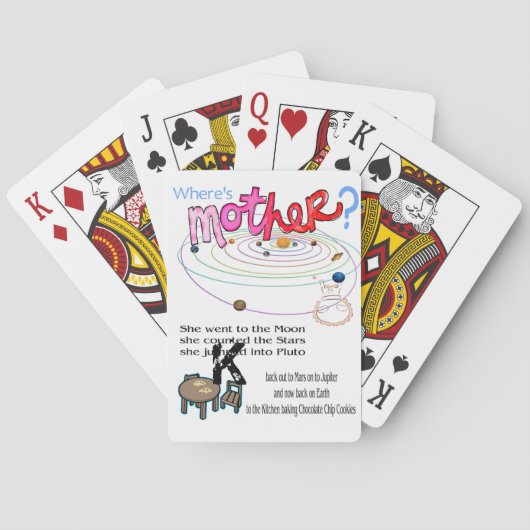 遊のトランプお母さんは? トランプ (裏面)