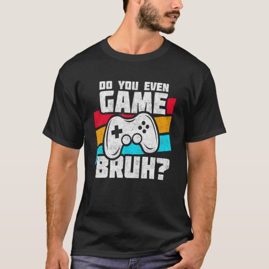 遊のビデオゲームVideo GamerミームVideo Game Tシャツ (正面)