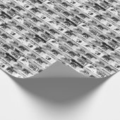 遊のホッケー – アイスホッケー選手 ラッピングペーパー (角)