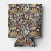 遊の子猫写真コラージュクーラーボックス 缶クーラー (正面)