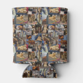 遊の子猫写真コラージュクーラーボックス 缶クーラー (裏面)