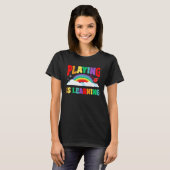 遊の幼稚園学幼稚園K前 Tシャツ (正面フル)