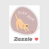 遊の愛犬図解入りの、写真付きのの秋 シール (シート)