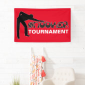遊のSNOOKERモダンフォント+アイディア 横断幕 (インサイチュ)