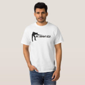 遊のSNOOKERモダンフォント+アイディア Tシャツ (正面フル)