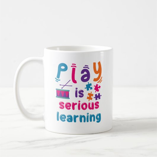 遊は学先生 コーヒーマグカップ (左)