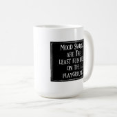 遊びおもしろいユーモラス場の乗り心地の揺れ コーヒーマグカップ (正面右)