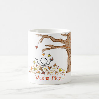 遊びたいと思って下さい コーヒーマグカップ
