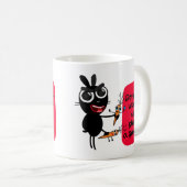 遊びたい遊か?バニーマグ コーヒーマグカップ (正面右)