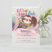 遊びに行こう！　お誘い、スロース・テープの誘い 招待状 (スタンド正面)