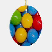 遊びカラフル場のボール セラミックオーナメント (右)