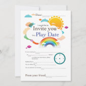 遊びデートの雲 テーマ (正面)