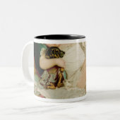 遊び仲間、ナシAnnualからの、1903年 ツートーンマグカップ (正面左)
