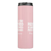 遊び場でタイポグラフィモダン先生ギフト タンブラー (裏面)