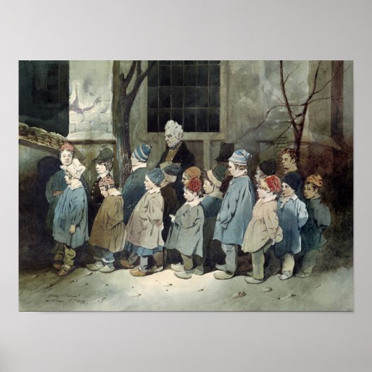 遊び場の少年 ポスター (正面)