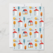 遊び場の遊誕生日会の招待 招待状 (裏面)