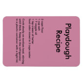 遊び場レシピ磁石 マグネット (横)