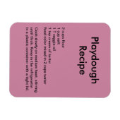 遊び場レシピ磁石 マグネット (横)