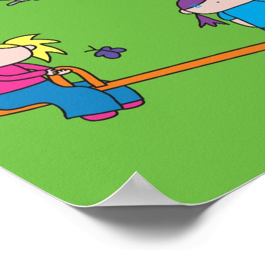 遊び場 – ポスター (角)