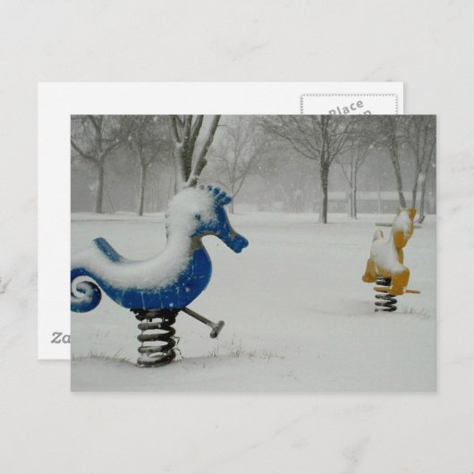 遊び場 ポストカード (正面/裏面)