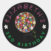 遊び心あふれるカラフルな春の花が咲き乱れるツリーパーティー