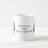 遊び心あふれるクリスマスツリー コーヒーマグカップ (中央)