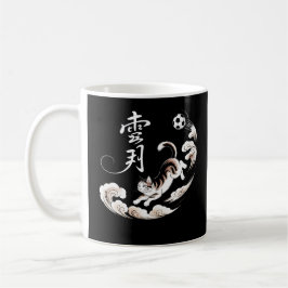 遊び心あふれるサッカーネコマグカップ - 猫好きへのかわいいギフト コーヒーマグカップ