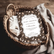 遊び心あふれるサファリ動物 ニュートラルベビーシャワー