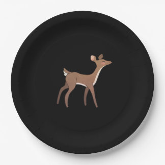 遊び心あふれるデザイン Oh Deer Me ペーパープレート