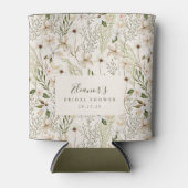 遊び心あふれるボーホーグリーンシャワー 缶クーラー (正面)