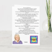 遊び心あふれるラブコメのブランクカード / アンネ・プライアによるラブリティード カード (裏面)