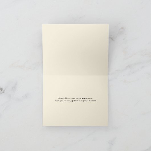 遊び心あふれる手描きのワイナリー ぶどうのワインぶどう園 サンキューカード (内部)