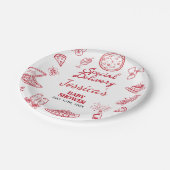 遊び心あふれる特別出荷ベビーシャワー ペーパープレート (アングル)