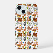遊び心あふれる犬のパレード iPhoneケース iPhone 15ケース