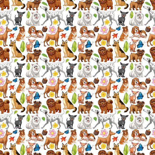 遊び心あふれる犬のパレード iPhoneケース iPhone 15ケース