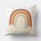 遊び心あふれる虹の雲のクッション クッション (正面)