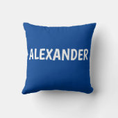 遊び心あふれる野球のセイルスロー枕 クッション (裏面)