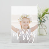 遊び心あふれる エレガントで 陽気な スクリプトに ヒョウ柄をプラスして シーズンカード (スタンド正面)