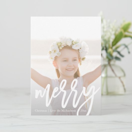 遊び心あふれる エレガントで 陽気な スクリプトに ヒョウ柄をプラスして シーズンカード (スタンド正面)