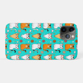 遊び心いっぱいの子猫の混乱 ✨ かわいいカラフルな猫と毛糸の玉 Case-Mate iPhoneケース (裏面(横))