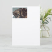 遊び心のあるデイヴ職人: フェルト エクルー インビテーション (スタンド正面)