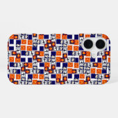 遊び心のあるハロウィーン柄 iPhone 16ケース (裏面横)