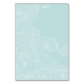 遊び心のあるビーチフォト テーブルナンバー (裏面)