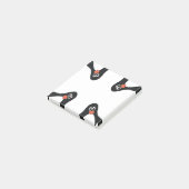遊び心のあるペンギンがコーナーのメモに登場 ポストイット (アングル)